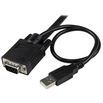 Startech.com Switch Conmutador Kvm de Cable con 2 Puertos VGA USB Alimentado Por USB con Interruptor Remoto - 2 Computador(es) - 1 Usuarios Locales - 2048 X 1536 - 2 X USB - 1 X VGA