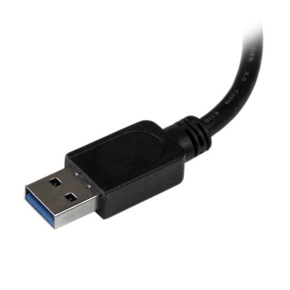 Startech.com Adaptador Gráfico Externo Multi Monitor USB 3.0 a HDMI HD Certificado Displaylink para Mac y Pc - Negro