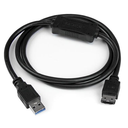 Adaptador USB 3.0 StarTech.com USB3S2ESATA3 | 91CM, SATA 6 Gbps