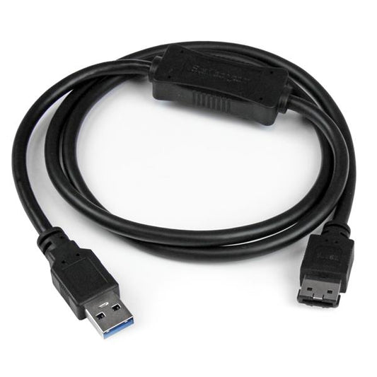 Adaptador USB 3.0 StarTech.com USB3S2ESATA3 | 91CM, SATA 6 Gbps