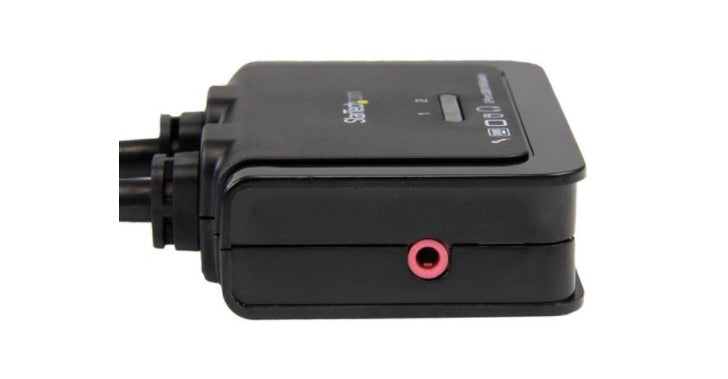 Conmutador KVM StarTech.com SV211HDUA | 2 Puertos HDMI, 1080p, USB Audio