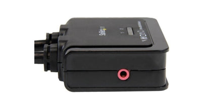 Conmutador KVM StarTech.com SV211HDUA | 2 Puertos HDMI, 1080p, USB Audio