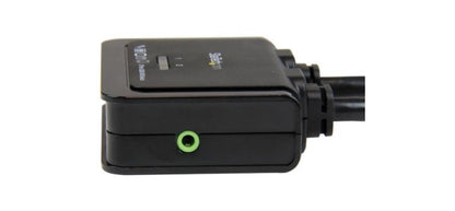 Conmutador KVM StarTech.com SV211HDUA | 2 Puertos HDMI, 1080p, USB Audio