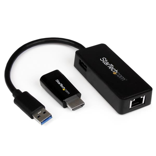 Adaptador StarTech.com SAMC2VGAUGEK | HDMI a VGA, Ethernet Gigabit