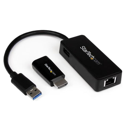 Adaptador StarTech.com SAMC2VGAUGEK | HDMI a VGA, Ethernet Gigabit