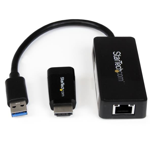 Adaptador StarTech.com SAMC2VGAUGEK | HDMI a VGA, Ethernet Gigabit