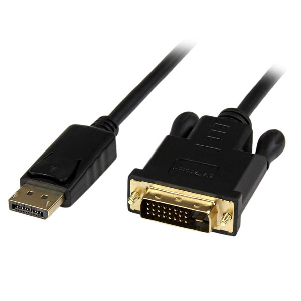 Cable Adaptador StarTech.com DP2DVIMM6BS | 1.8m, 1080p, Activo DisplayPort a DVI-D