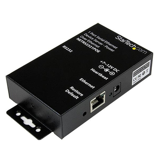 Servidor de Dispositivos StarTech.com NETRS2321POE | 1 Puerto RS232, Power Over Ethernet POE