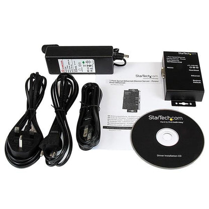 Servidor de Dispositivos StarTech.com NETRS2321POE | 1 Puerto RS232, Power Over Ethernet POE