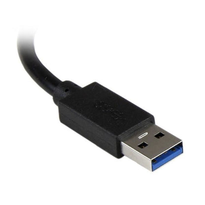 Hub USB 3.0 StarTech.com ST3300GU3B | 5 Gbps, 3 Puertos USB, Adaptador Ethernet Gigabit