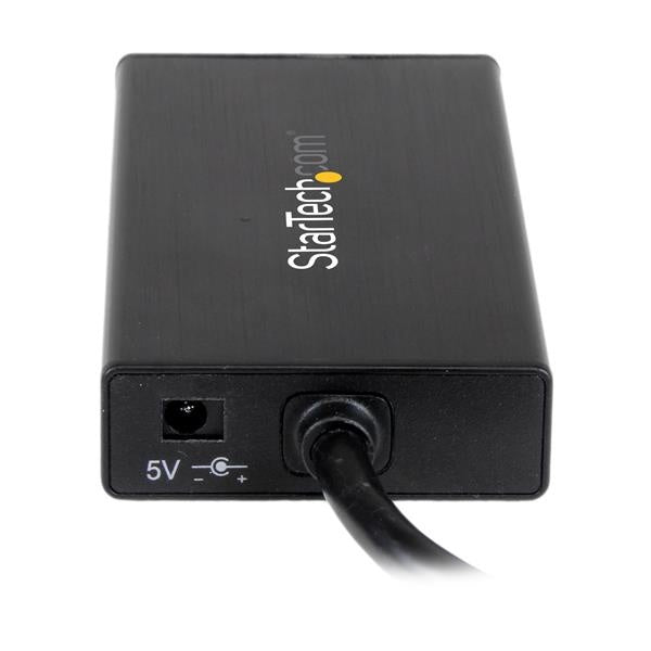Hub USB 3.0 StarTech.com ST3300GU3B | 5 Gbps, 3 Puertos USB, Adaptador Ethernet Gigabit