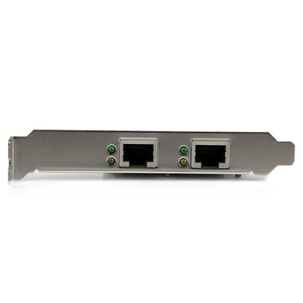 Startech.com Adaptador Tarjeta de Red Nic Pci Express PCI-E de 2 Puertos Gigabit Ethernet Rj45 - Pci Express X1 - 1.95gbit/s Data Transfer Rate - 2 Puerto(s) - 2 - Par Trenzado