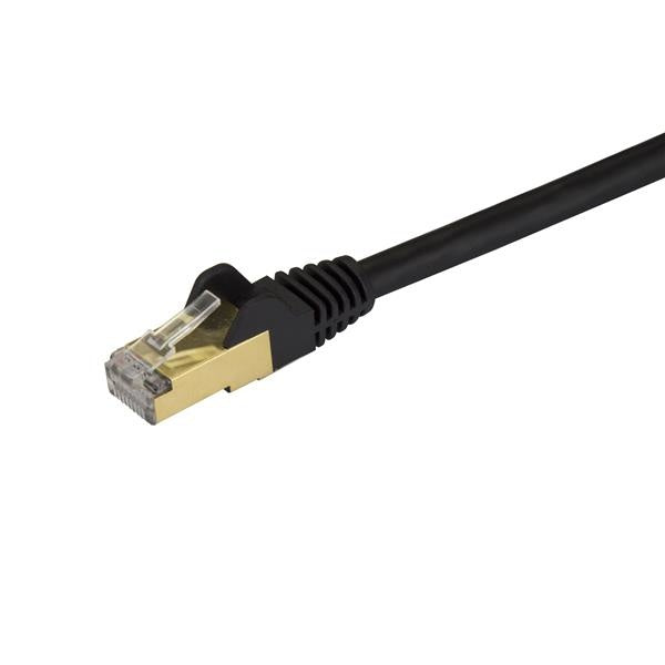 Cable de Red Ethernet StarTech.com C6ASPAT10BK | Cat6a Blindado, 3m