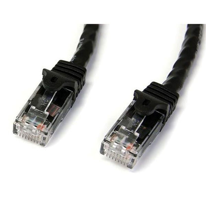 Startech.com Cable de Red Ethernet Utp Sin Enganches Cat6 Gigabit de 3m - Negro - Cable For Dispositivo de Red, Workstation, Hub, Panel de Distribución, Enchufe de Pared - 10gbit/s - Cable de