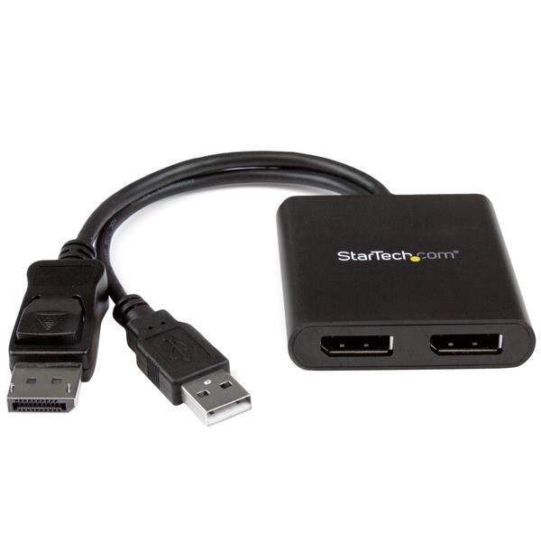 Hub StarTech.com MSTDP122DP | 2 Puertos DisplayPort 1.2, Resolución 4K a 30Hz