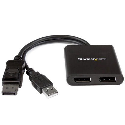 Hub StarTech.com MSTDP122DP | 2 Puertos DisplayPort 1.2, Resolución 4K a 30Hz