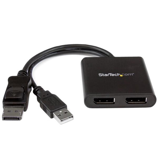 Hub StarTech.com MSTDP122DP | 2 Puertos DisplayPort 1.2, Resolución 4K a 30Hz