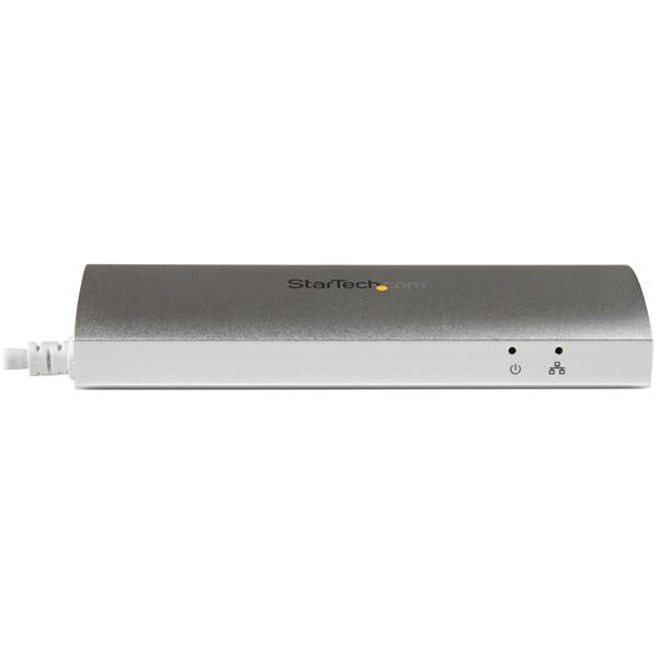 Startech.com Hub USB 3.0 de 3 Puertos - Adaptador de Red Ethernet - Alimentado Por el Bus - 5gbps - Hub USB Portátil - 3 Total USB Port(s) - 3 USB 3.0 Port(s)1 Puerto(s) de Red (rj-45) - Pc, Mac,