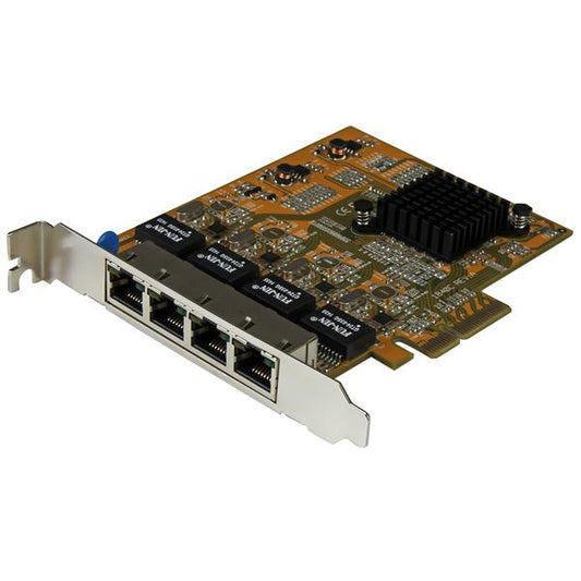 Tarjeta de Red StarTech.com ST1000SPEX43 | 4 Puertos RJ45, 1.95 Gbit/s Transferencia