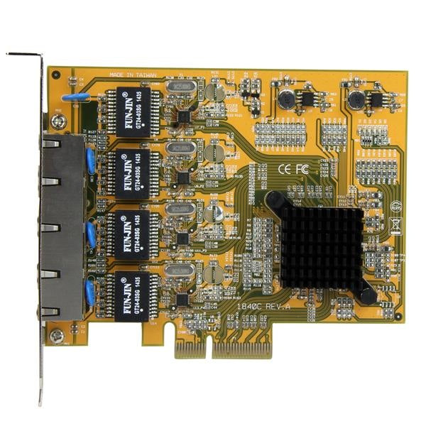Tarjeta de Red StarTech.com ST1000SPEX43 | 4 Puertos RJ45, 1.95 Gbit/s Transferencia