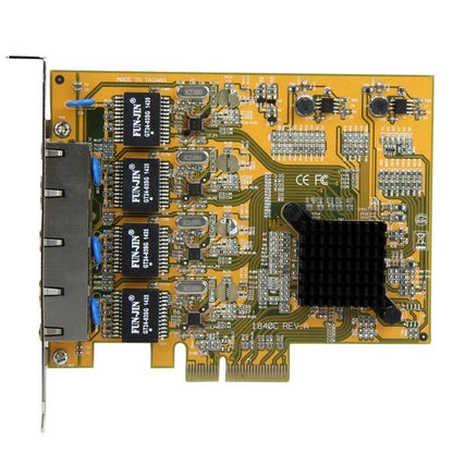 Tarjeta de Red StarTech.com ST1000SPEX43 | 4 Puertos RJ45, 1.95 Gbit/s Transferencia
