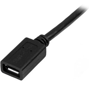 Cable de Extensión Micro USB StarTech.com USBUBEXT50CM | 50CM, 480Mbit/s, Apantallado