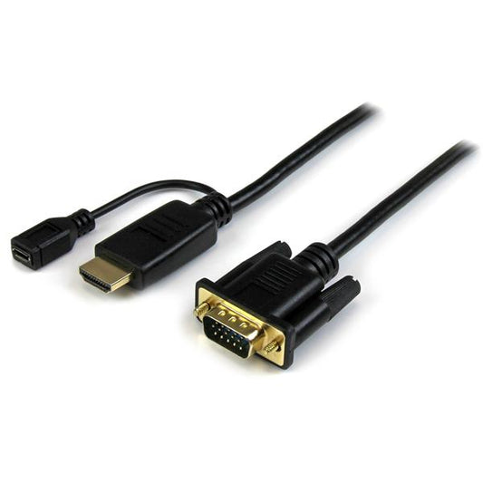 Cable Adaptador StarTech.com HD2VGAMM6 | HDMI a VGA, 1920x1200, 1.8m