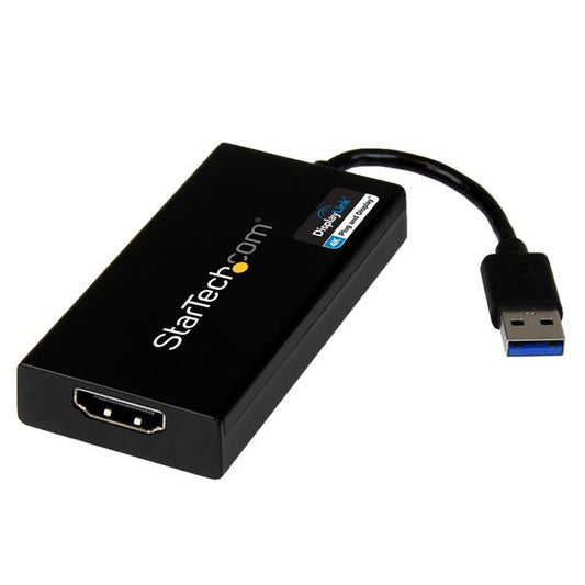 Adaptador Gráfico Externo StarTech.com USB32HD4K | HDMI Ultra HD 4K, Soporte para Multi Monitor