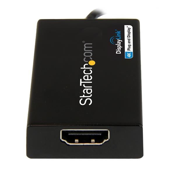 Adaptador Gráfico Externo StarTech.com USB32HD4K | HDMI Ultra HD 4K, Soporte para Multi Monitor