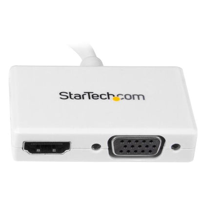 Adaptador StarTech.com MDP2HDVGAW | Mini DisplayPort a HDMI/VGA, 1080p, Blanco