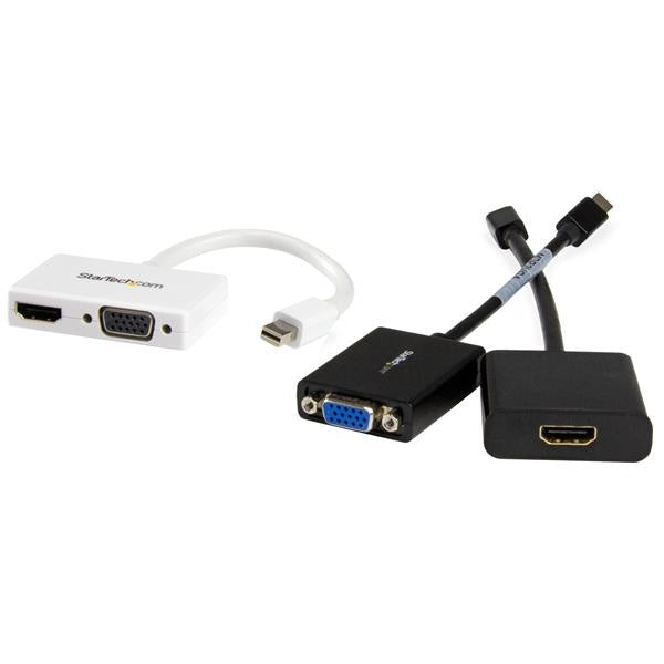 Adaptador StarTech.com MDP2HDVGAW | Mini DisplayPort a HDMI/VGA, 1080p, Blanco