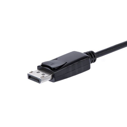 Startech.com Adaptador de Video Displayport a VGA con Audio - Negro
