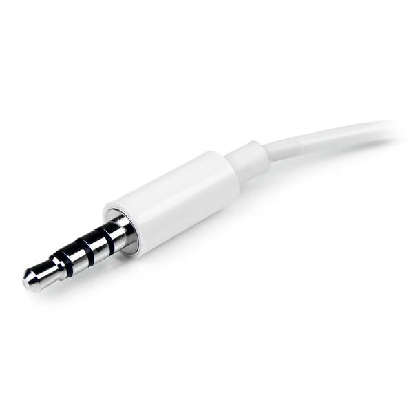 Adaptador StarTech.com MUYHSMFFADW | Mini-Jack 3.5mm a Conectores Separados, 4 Pines