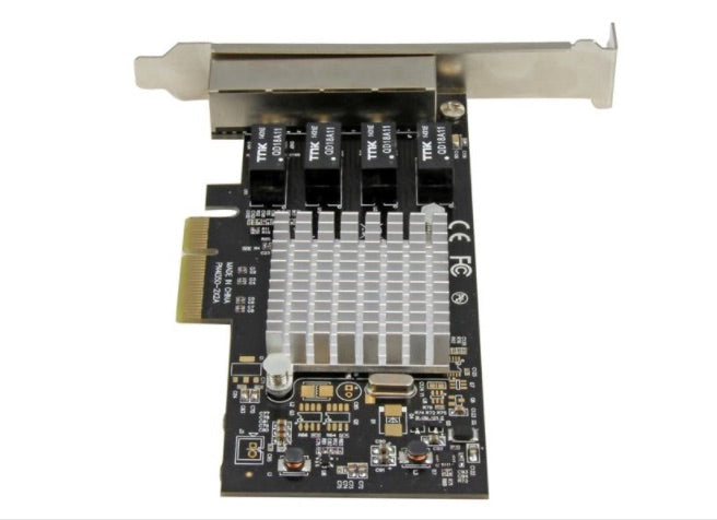 Tarjeta de Red StarTech.com ST4000SPEXI | Ethernet Gigabit, 4 Puertos RJ45