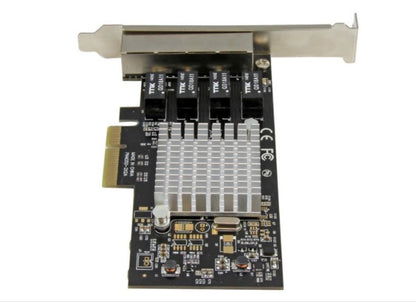 Tarjeta de Red StarTech.com ST4000SPEXI | Ethernet Gigabit, 4 Puertos RJ45