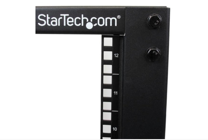 Rack 12U StarTech.com 4POSTRACK12U | Acero Laminado, Capacidad 544G