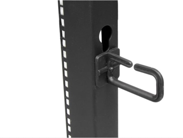 Rack 12U StarTech.com 4POSTRACK12U | Acero Laminado, Capacidad 544G