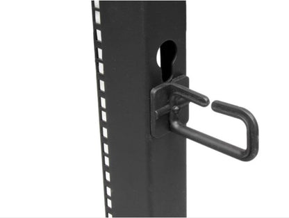 Rack 12U StarTech.com 4POSTRACK12U | Acero Laminado, Capacidad 544G