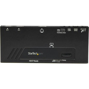 Conmutador HDMI StarTech.com VS221HD4KA | 4K 3840x2160, 2 Puertos Automáticos