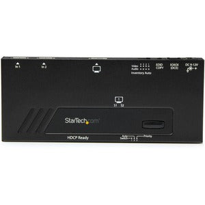 Conmutador HDMI StarTech.com VS221HD4KA | 4K 3840x2160, 2 Puertos Automáticos