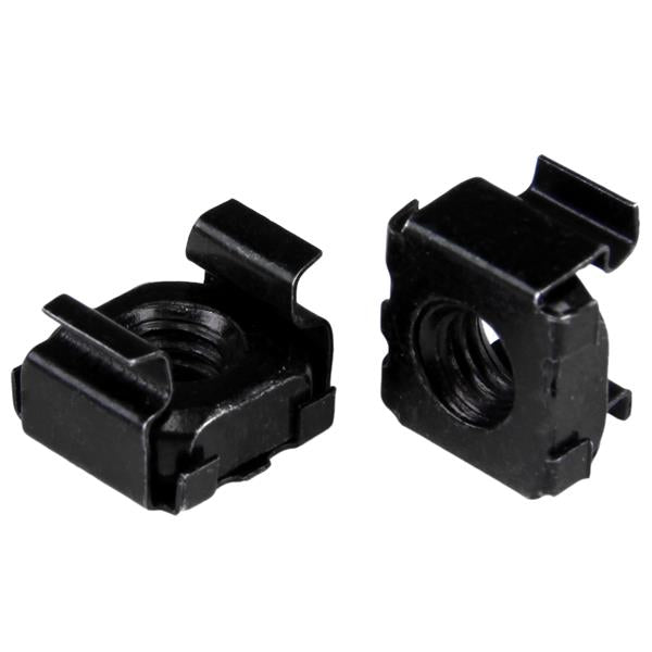 Tuercas Enjauladas StarTech.com CABCAGENT62B | M6, Acero Negro, Paquete de 100