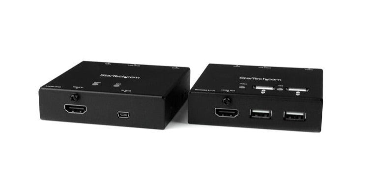 Startech.com Extensor HDMI Por Cable Cat6 con Concentrador USB de 4 Puertos - 50m - 1080p - 1 Dispositivo de Entrada - 1 Dispositivo de Salida - 79.25m Alcance - 4 X Red (rj-45) - 5 X USB - 1 X