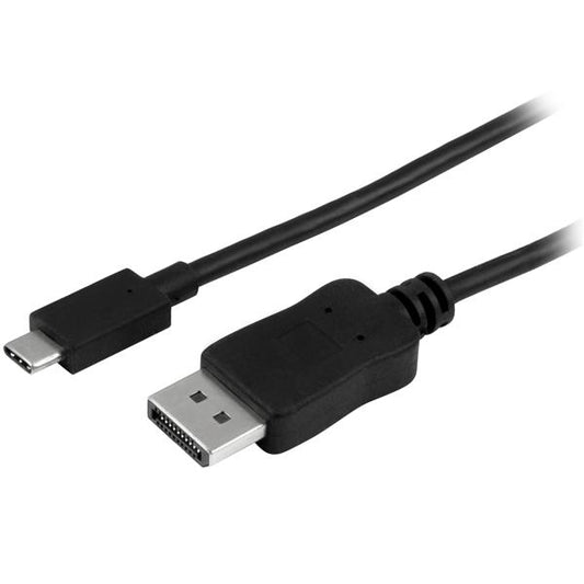 Cable Adaptador StarTech.com USB C a DisplayPort 1.2 | 1m, 4K 60Hz, Compatible Thunderbolt 3