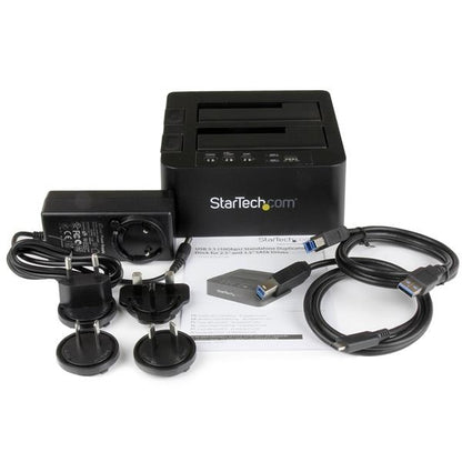 Duplicador Clonador StarTech.com SDOCK2U313R | USB 3.1, 2 Bahías SATA III