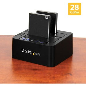 Duplicador Clonador StarTech.com SDOCK2U313R | USB 3.1, 2 Bahías SATA III