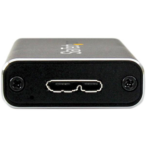 Gabinete SSD M.2 StarTech.com SM2NGFFMBU33 | USB 3.0 5Gbps, Aluminio Negro