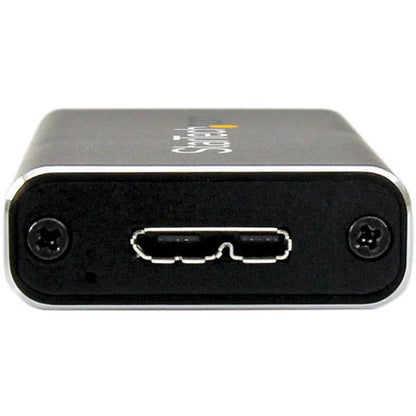 Gabinete SSD M.2 StarTech.com SM2NGFFMBU33 | USB 3.0 5Gbps, Aluminio Negro
