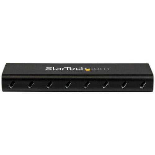 Gabinete SSD M.2 StarTech.com SM2NGFFMBU33 | USB 3.0 5Gbps, Aluminio Negro