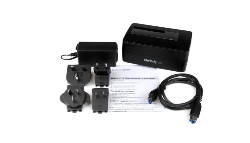 Docking Station StarTech.com SDOCKU313 | USB 3.1 10Gbps, Soporte para Discos de 2.5"/3.5