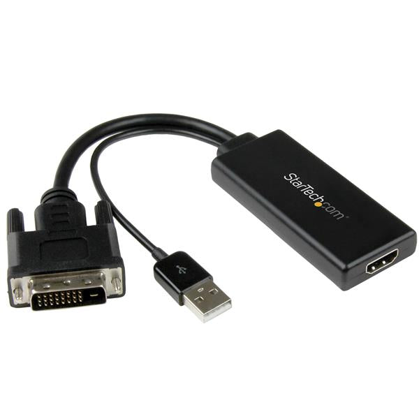 Adaptador de Video StarTech.com DVI2HD | 1080p, Alimentación USB